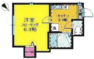 ラプラージュ横浜の物件間取画像